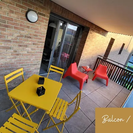 T2 - Balcon -15 Min Centre Et Allemagne Strasbourg