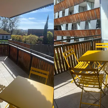 Apartment T2 - Balcon -15 Min Centre Et Allemagne Strasbourg