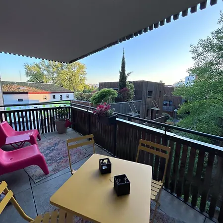 Cosy T2 - Balcon -proche Centre Et Allemagne *